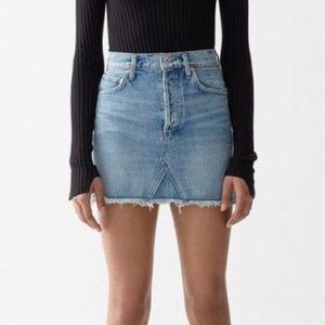 AGOLDE Quinn Skirt in Devotee